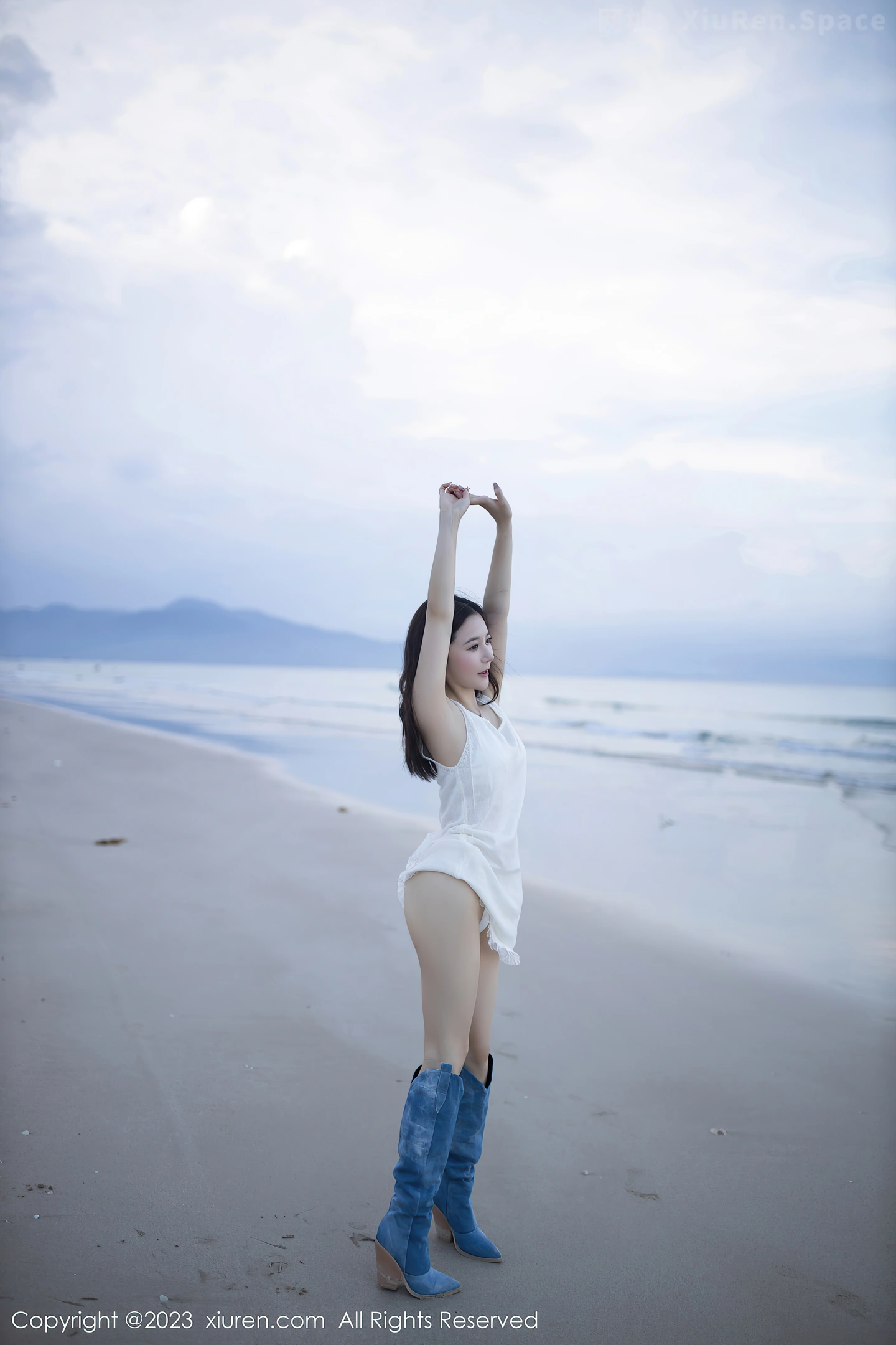 图片[5]-[XiuRen秀人网]2023.06.02 VOL.6852 鱼子酱Fish 白色透视连身背心加比基尼泳装性感私房写真集-秀人网官方网站